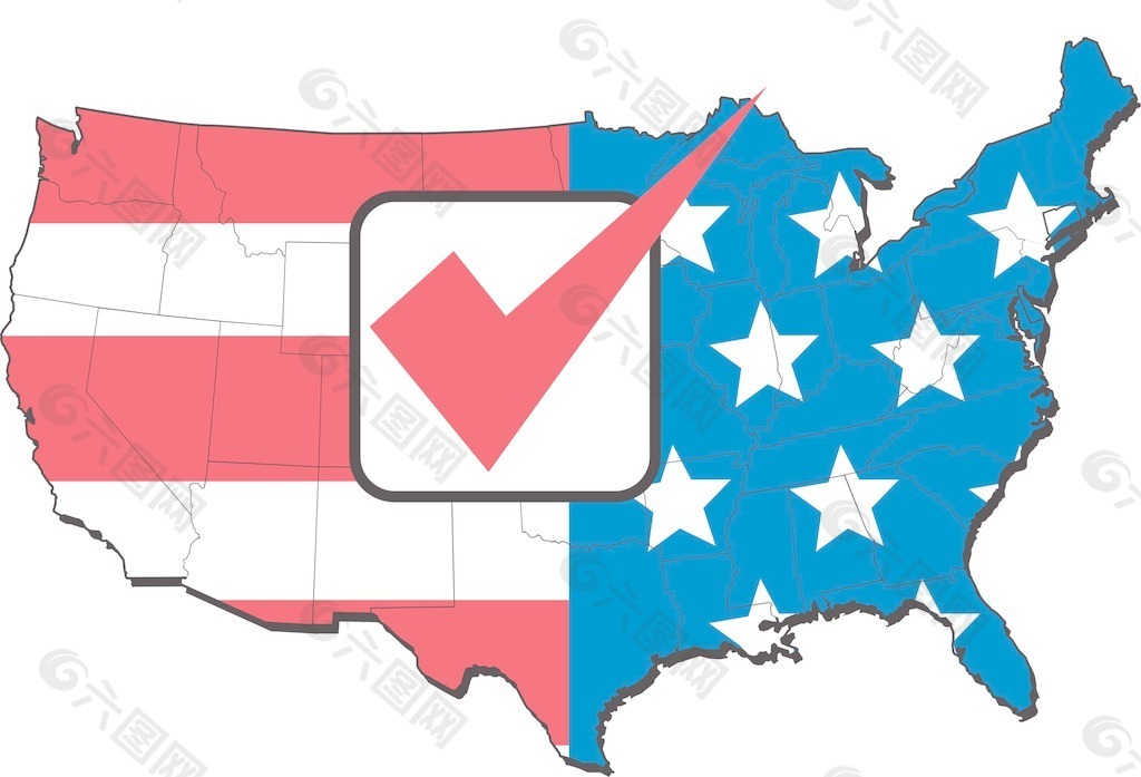 美国美国选举地图