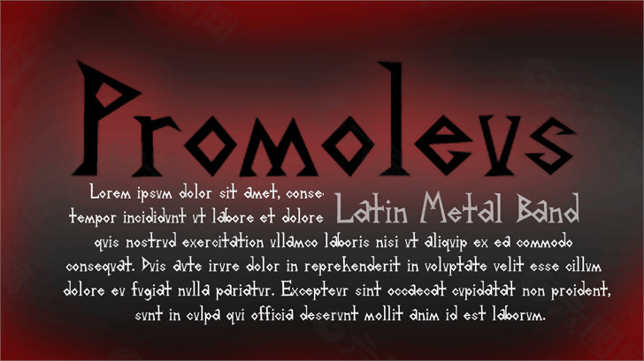 promoleus字体