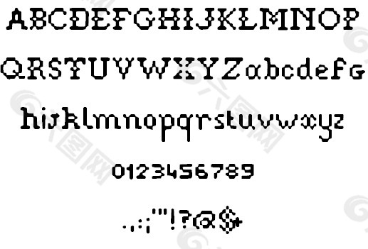 pixelstitch字体