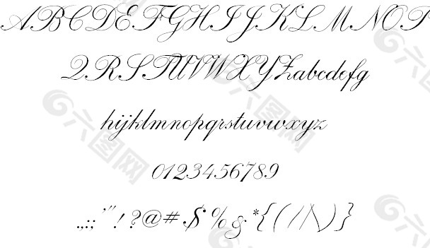 regencyscriptflf字体
