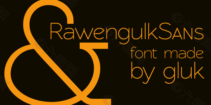 rawengulksans字体