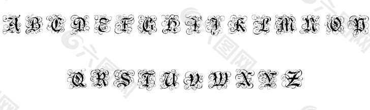 royalgothic字体