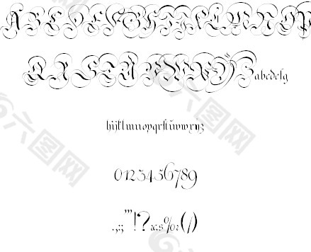 斯特拉斯堡哥特字体的字体