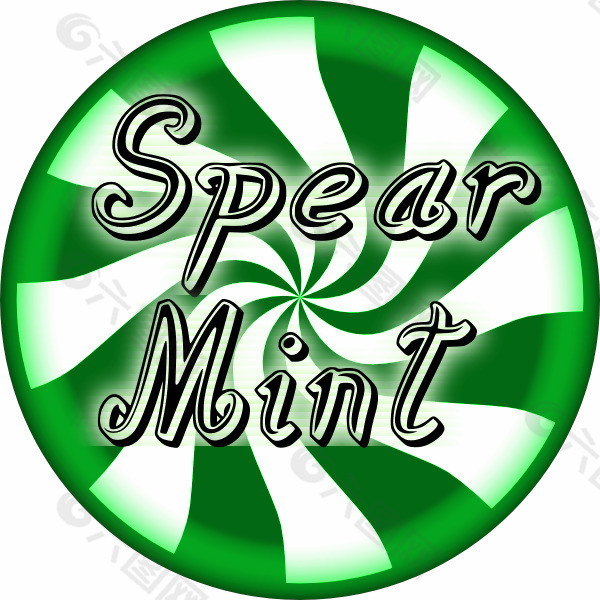 spear_mint字体