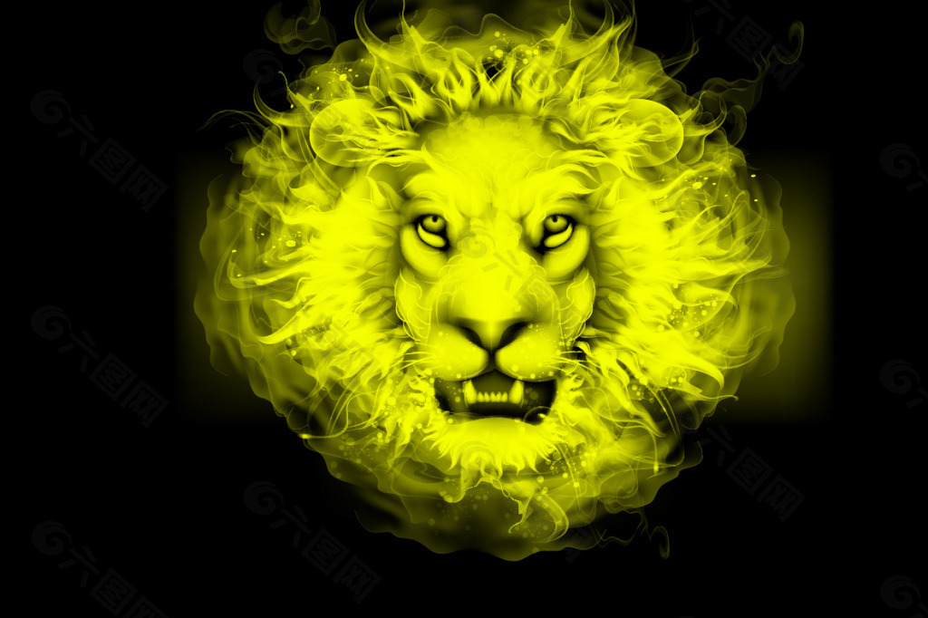 火焰狮头