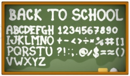 本书的06个字母矢量