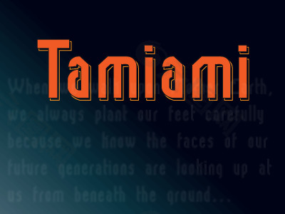 Tamiami字体