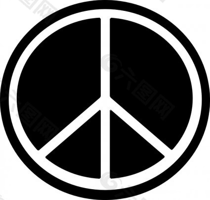 和平标志2剪贴画