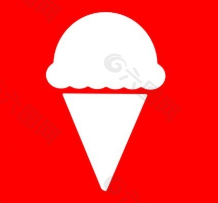 冰淇淋图标剪贴画