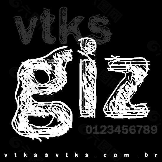 vtks GIZ字体