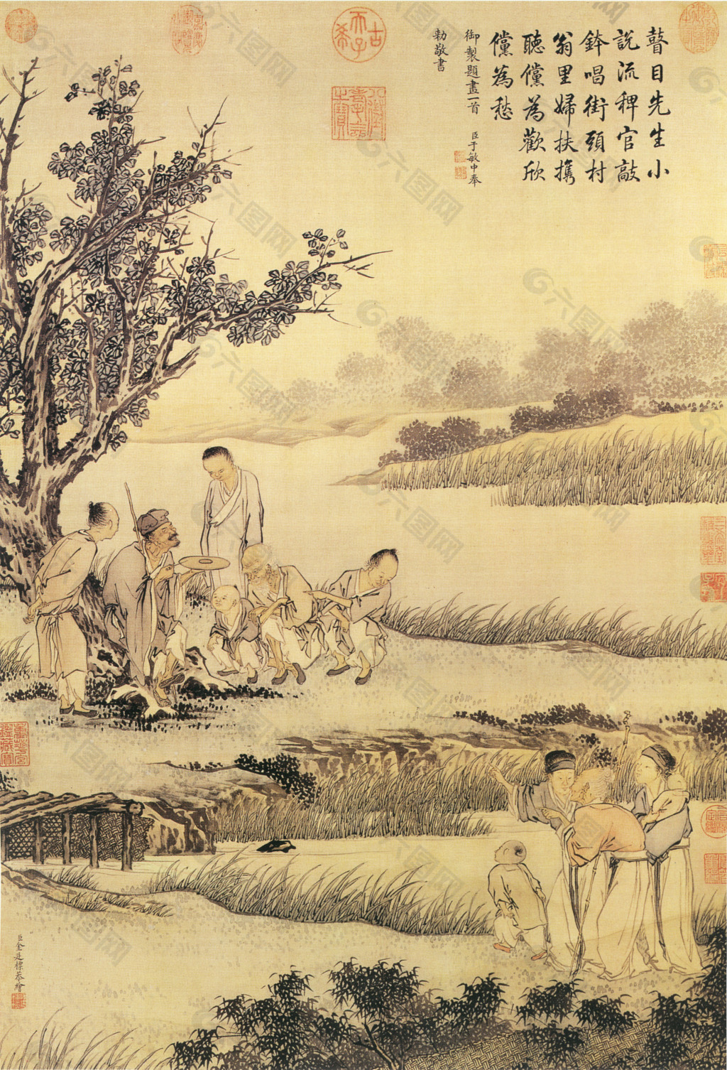 中国风景人物画