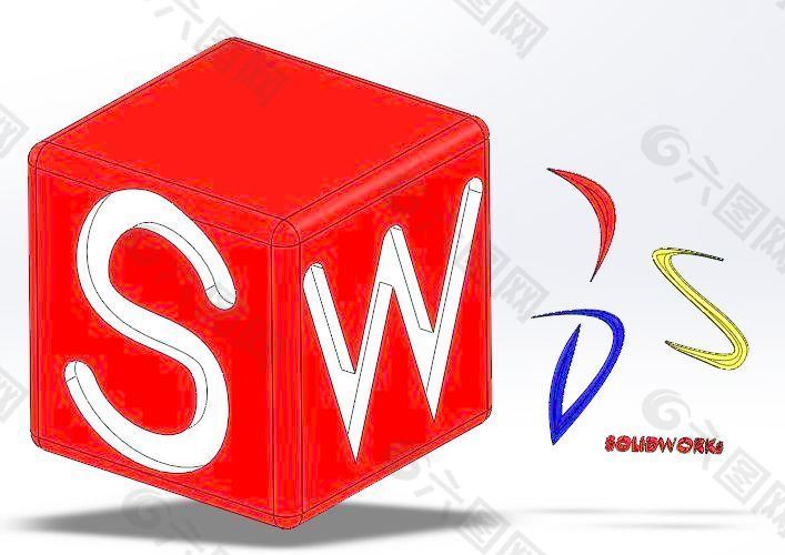 SolidWorks的标志