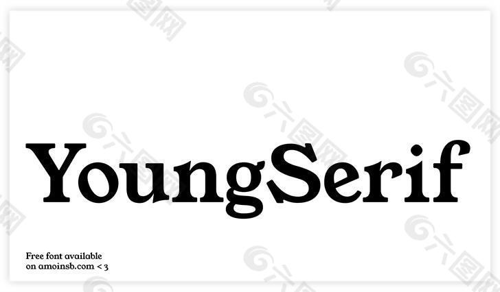 youngserif字体