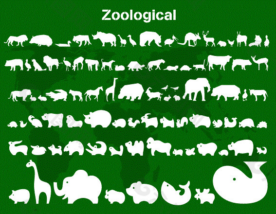 动物字体