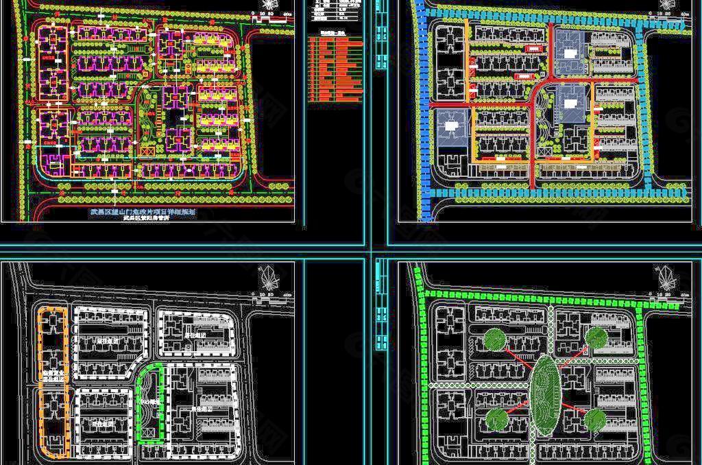 小区规划 总图