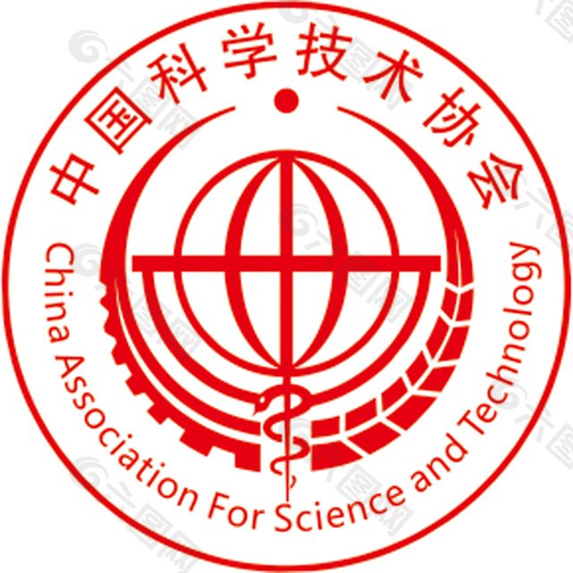 中国科协矢量logo