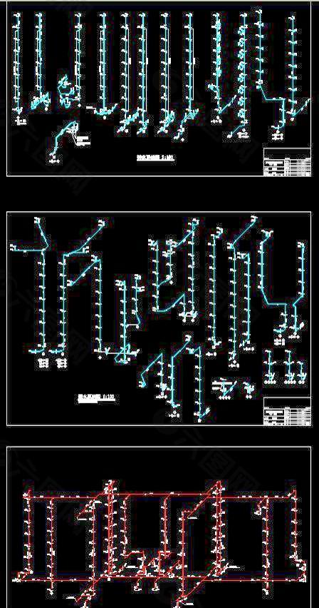 给排水系统总图