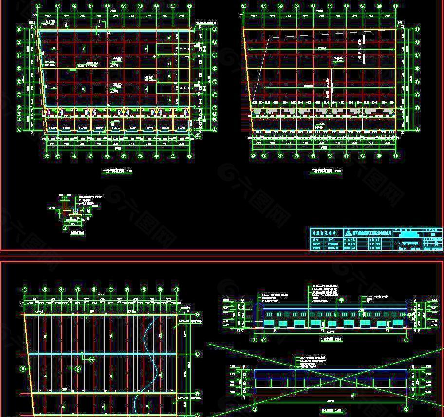 钢结构工程 屋面详图
