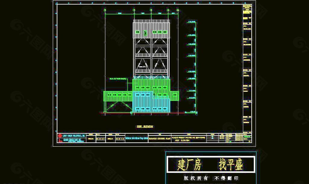 多层钢结构框架