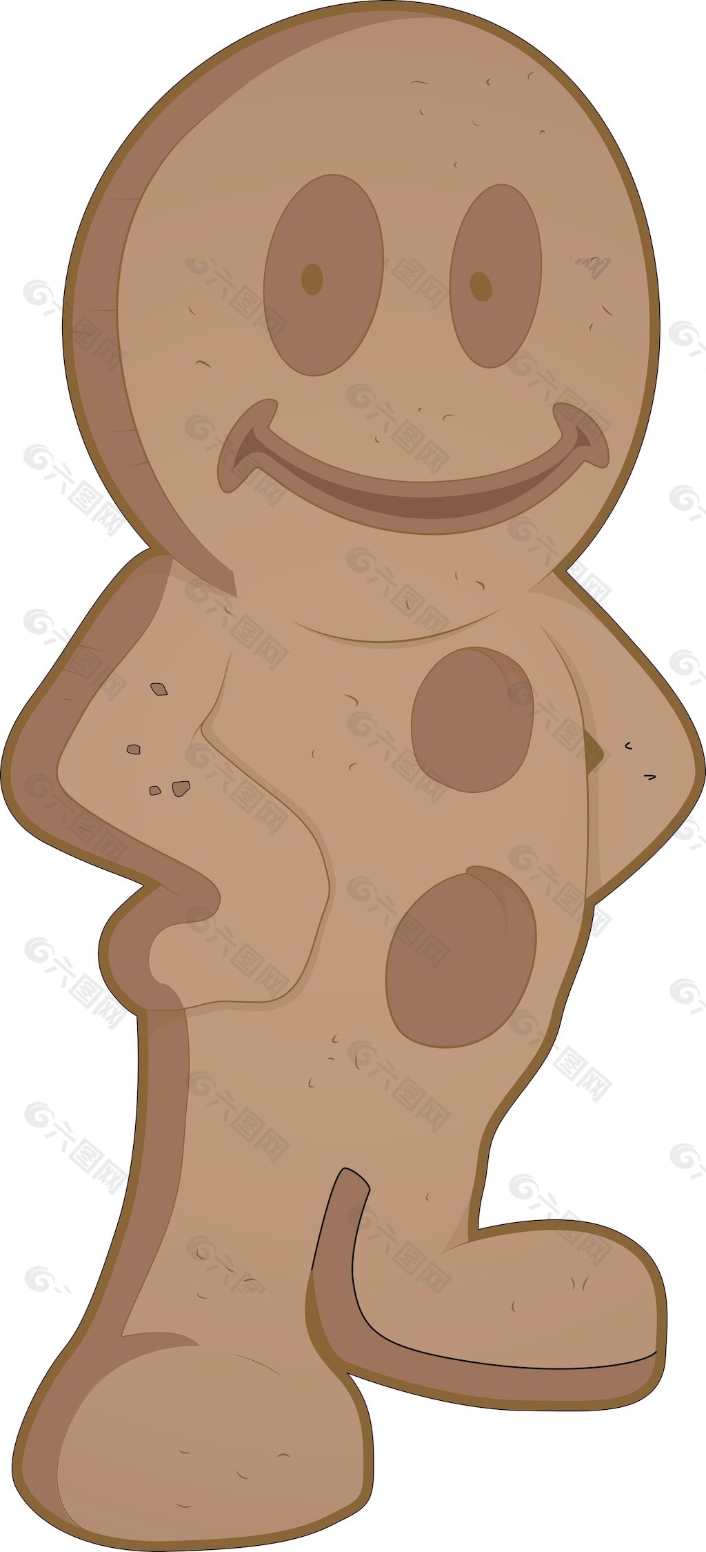 卡通gingerman