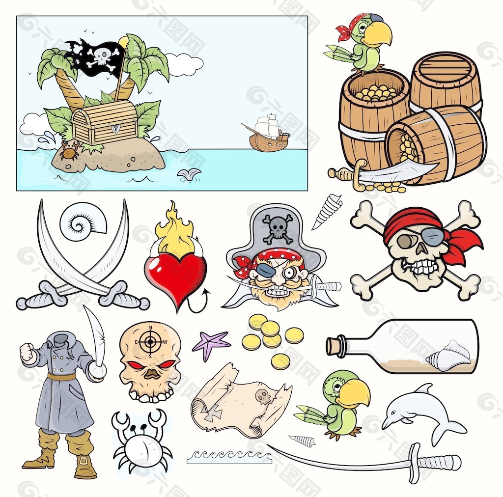 海盗的插图