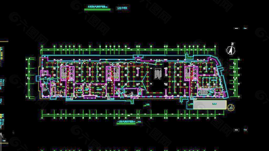 高层大厦电气全套图纸