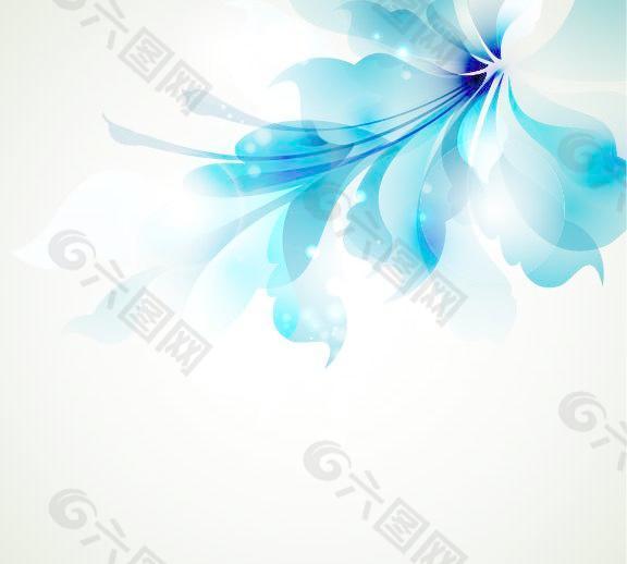 幻彩花纹矢量素材1