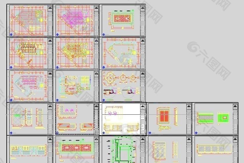 肥牛火锅装修施工图