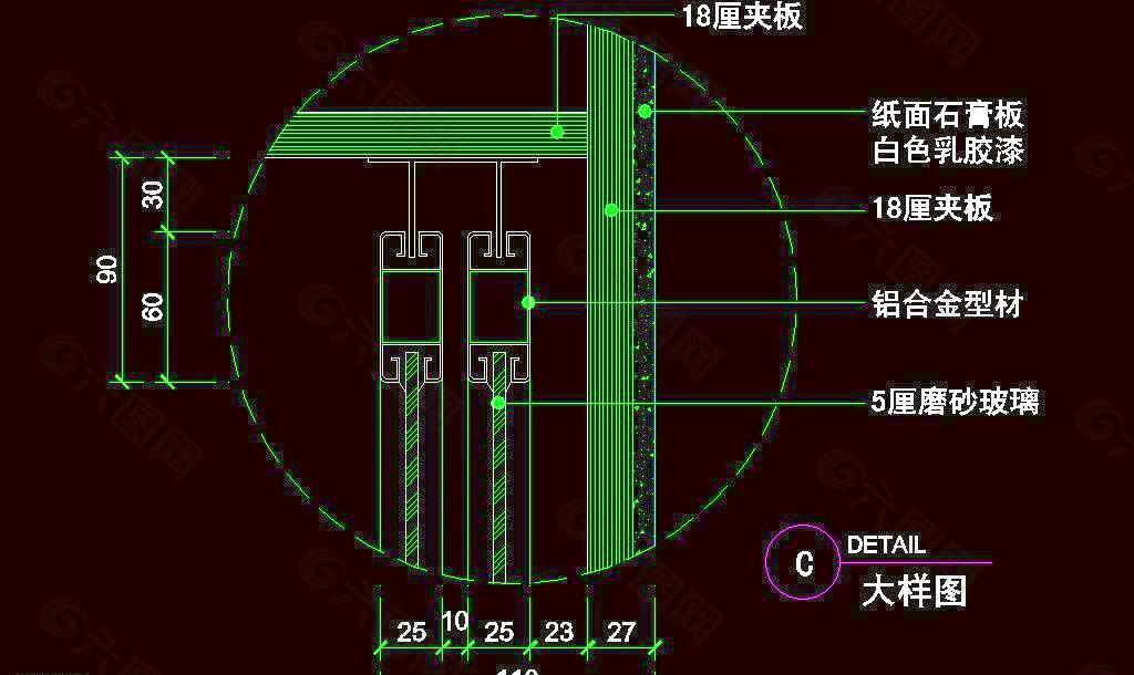 CAD之复式住宅