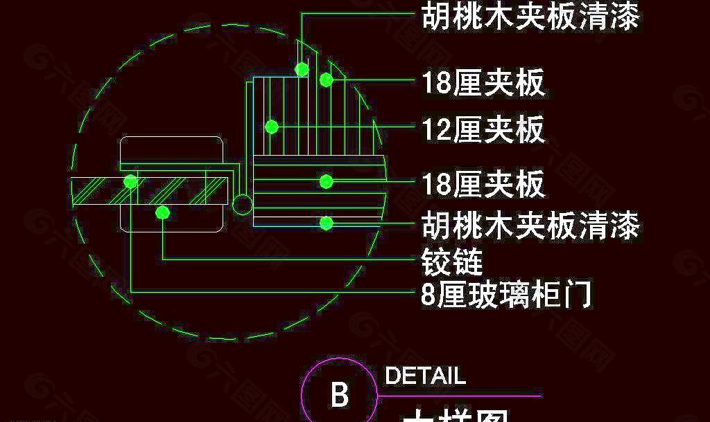 CAD之复式住宅