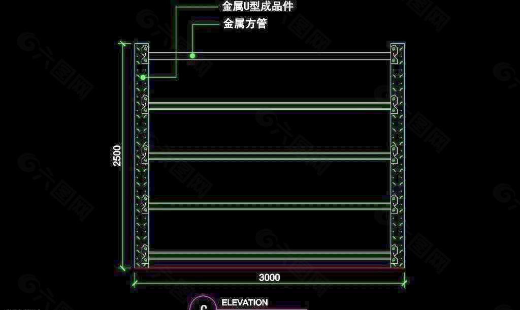 超市用具之CAD设计