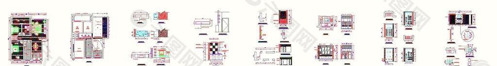 CAD家居装饰源文件