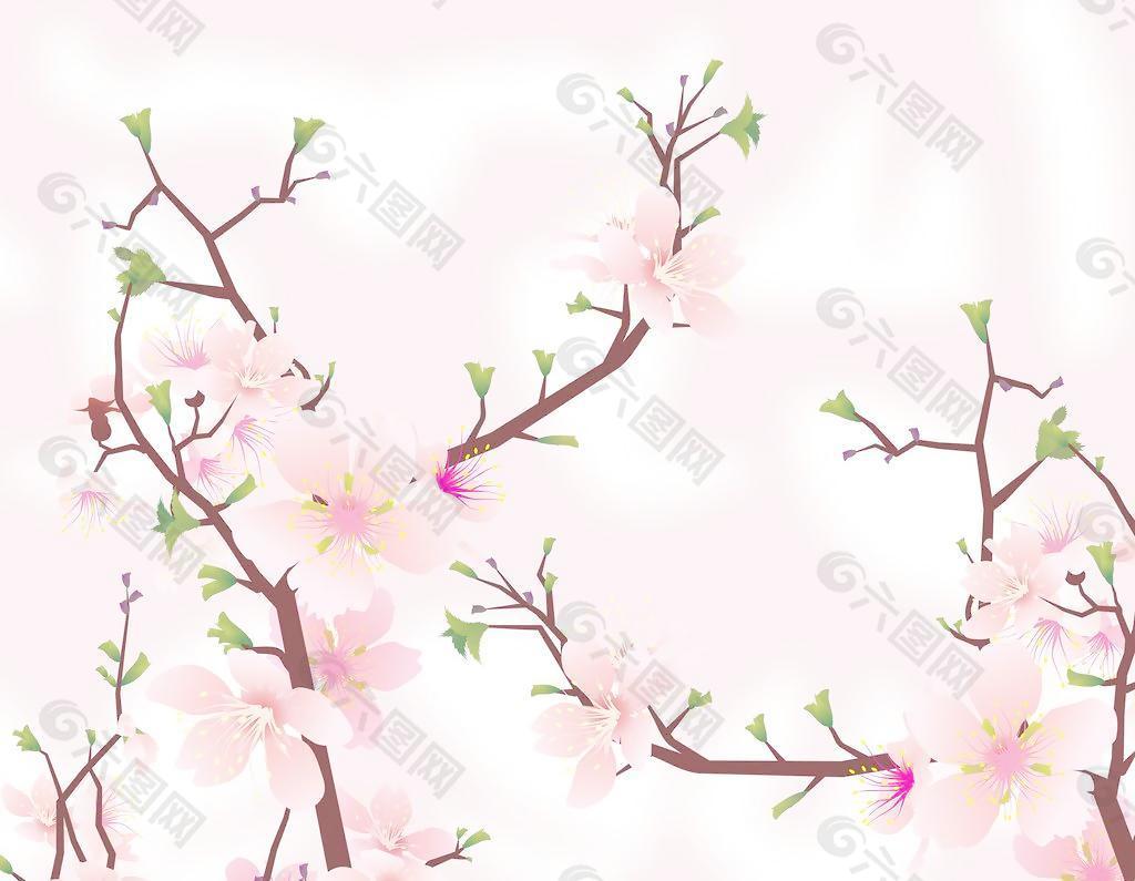 拉门桃花