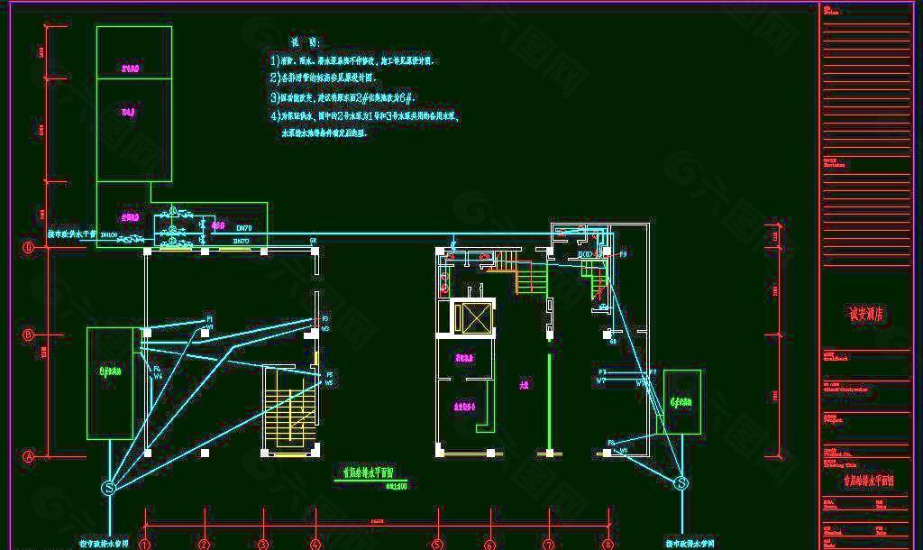 给排水平面图