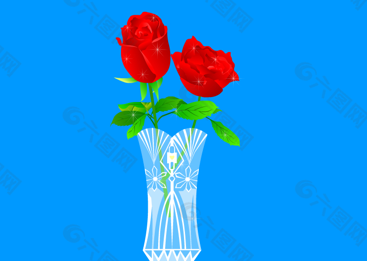一瓶玫瑰