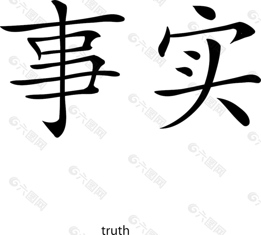 矢量汉字字形