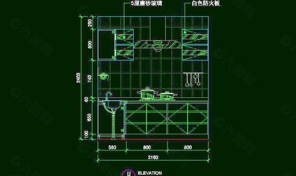 CAD之复式住宅