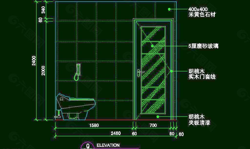 CAD之复式住宅