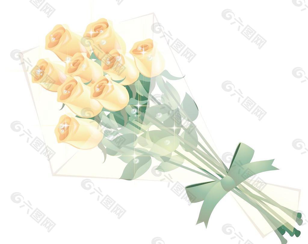 玫瑰花束装饰装修素材免费下载(图片编号:2131147)