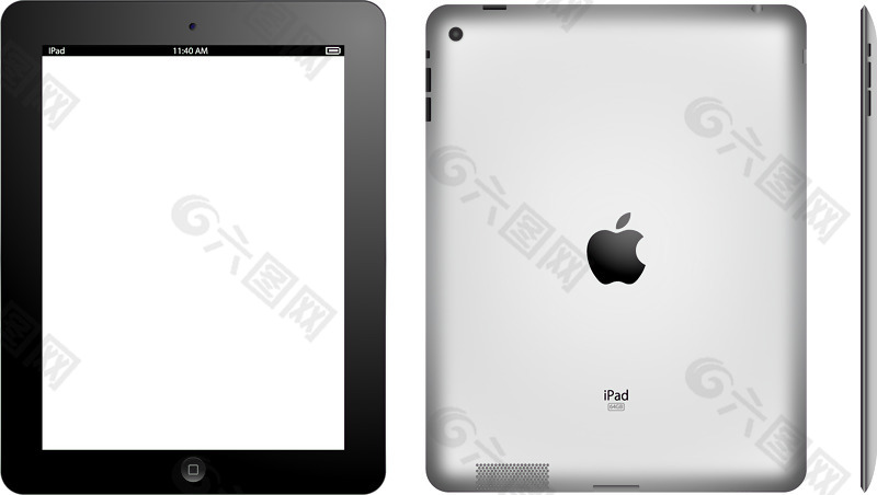 iPad 2苹果矢量