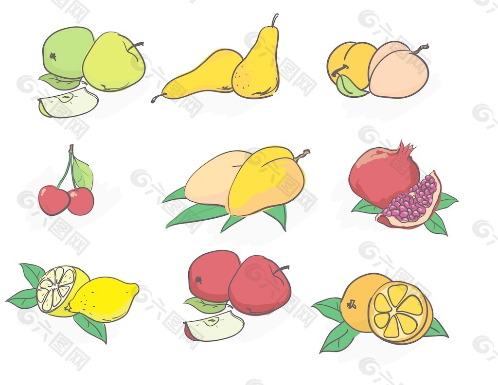 水果矢量图