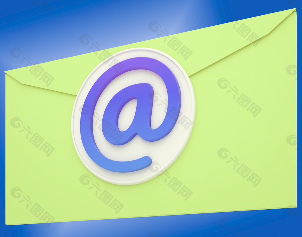 电子邮件图标显示电子邮件 信件或接触