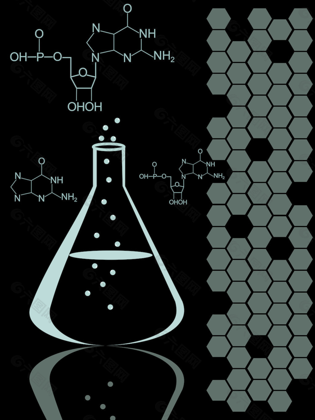 化学公式手机壁纸图片
