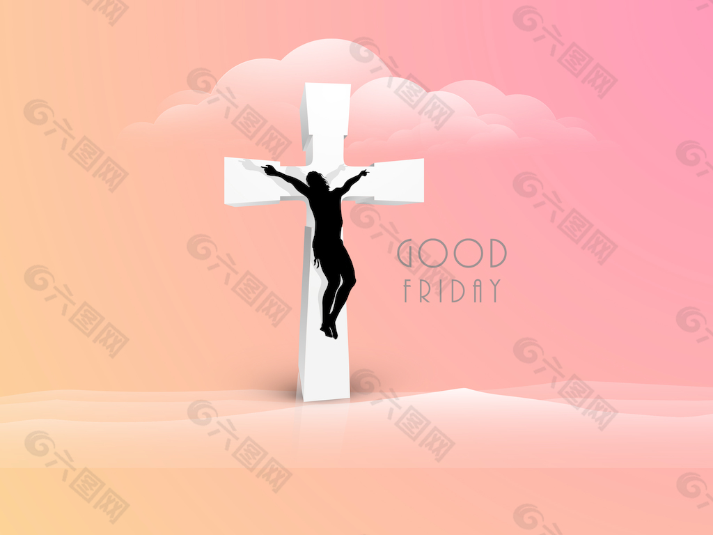 星期五的背景与宗教基督教的十字架背景素材免费下载 图片编号 六图网