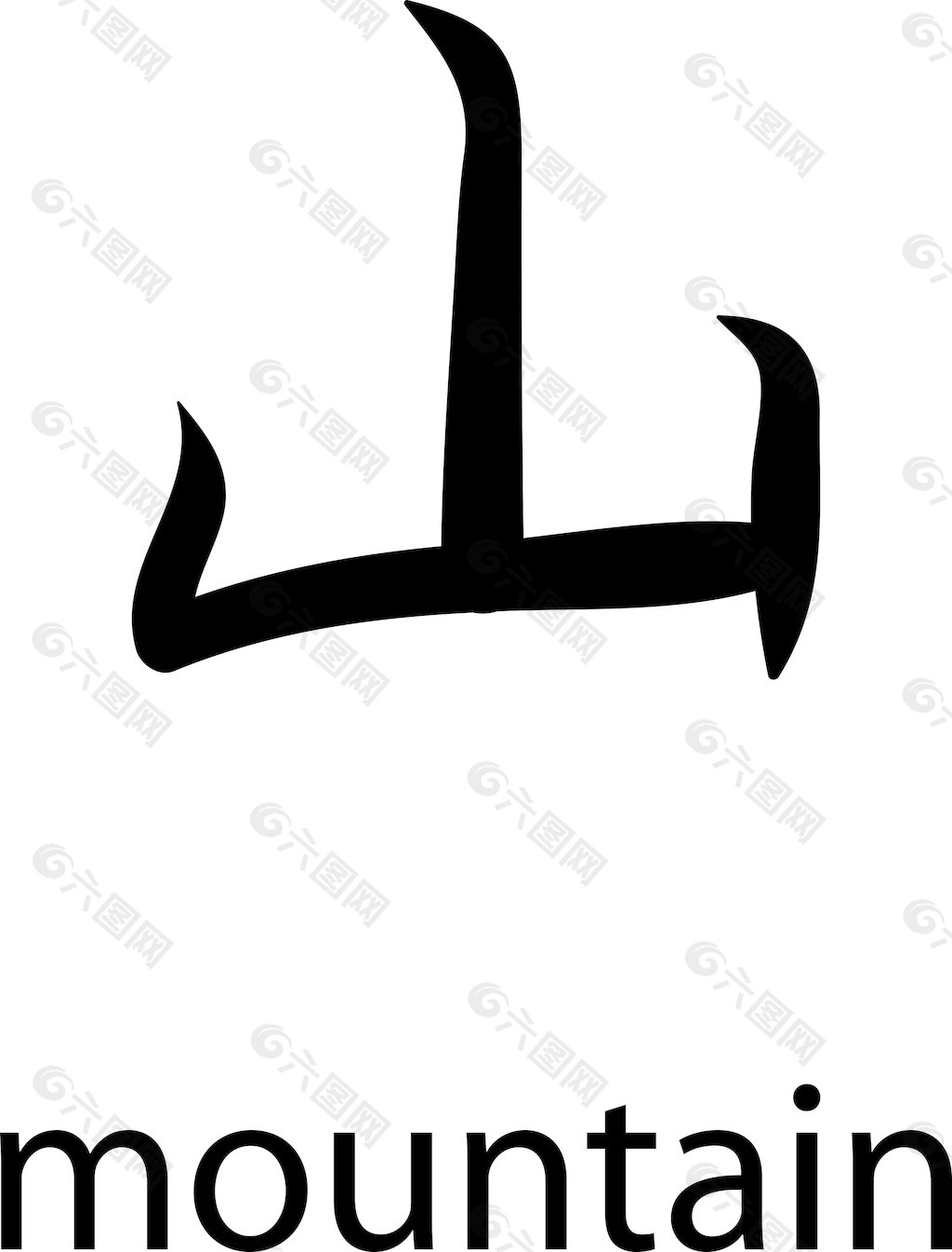 日本的矢量汉字