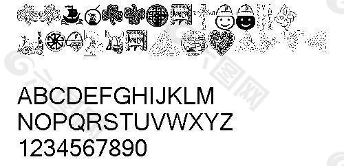 Norseman dingbats 另类字体