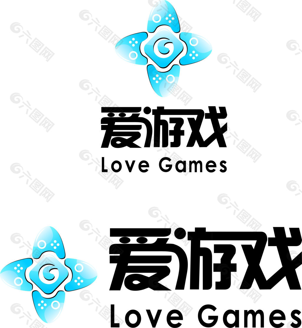 爱游戏 logo 设计