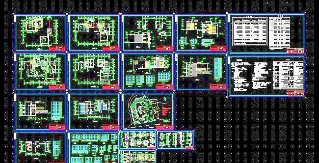 二层带双车库豪华现代风格住宅设计图25x26