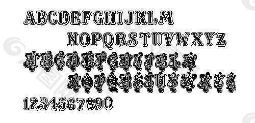 Masquerade 另类字体