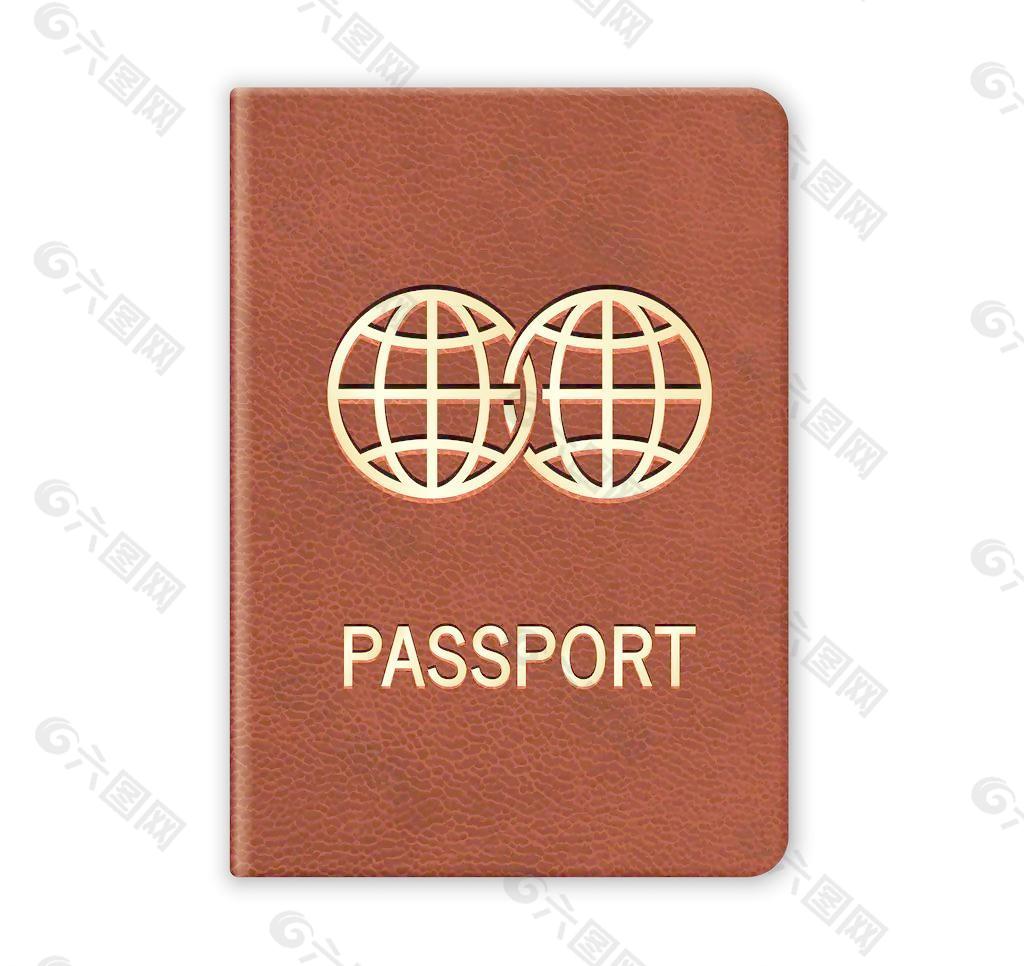 护照ICON图标标志
